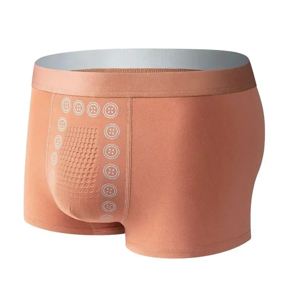 4 Uds Boxer Shorts ropa interior de seda de hielo para hombres calzoncillos geniales bragas delgadas sexis transpirables lencería Sexy U convexa