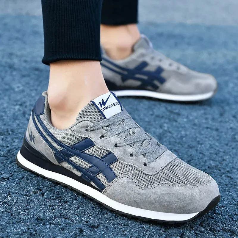 Double Star Training Walking Shoes Breathable Mesh Sports Shoes Versatile Fashion Trendy Men's Shoes
