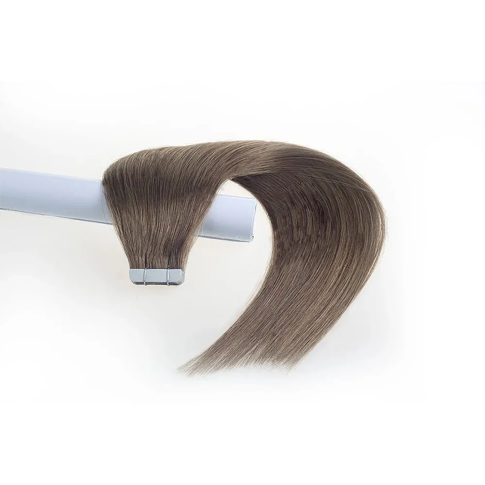 Aromas Hair Tape In Hair Extensions Human Hair 4x1cm Skin Weft Remy Tape Ins 20pcs 40pcs 14-22 inch For Thin Hair — image 11