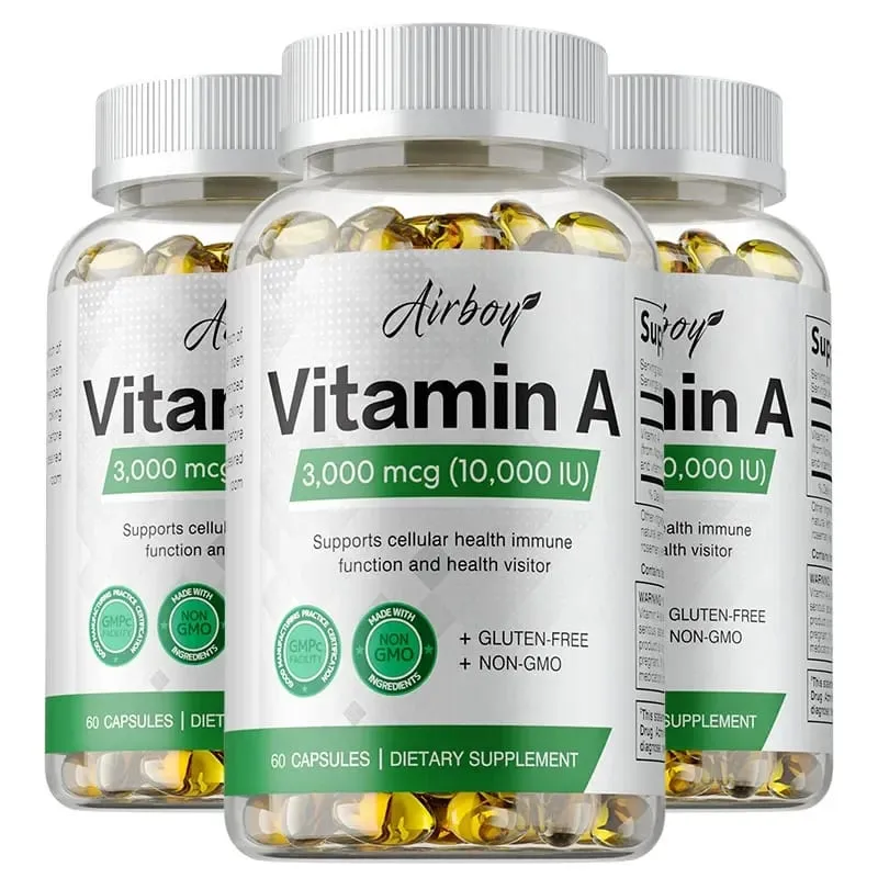 Vitamin A - Immune System & Reproductive Function Supports Healthy Skin & Eyes Antioxidant Activity — image 10