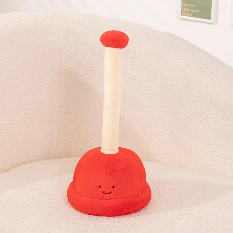 Kawaii Toilet Plush Humanoid Toy Stuffed Poop Roll Paper Plushie Smiling with Legs Prop Decor Gift