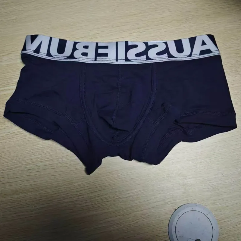 2026 Fashion Men's Cross-border Europe, America, Simple Fashion Men's Classic briefs Cotton Sweat-absorbing AUM-360
