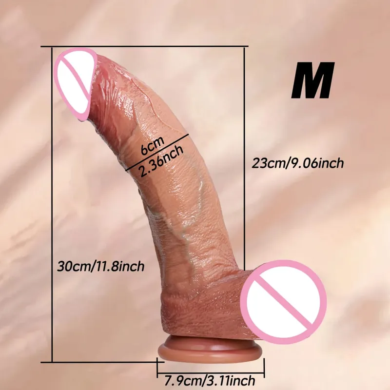 Thick Dildo Penis Sexy Adult Cock Sex Toys Anal Plug 18 Adults Sex Toys for Women Men Orgasm Masturbator 18 Strap-on Dildos Dick