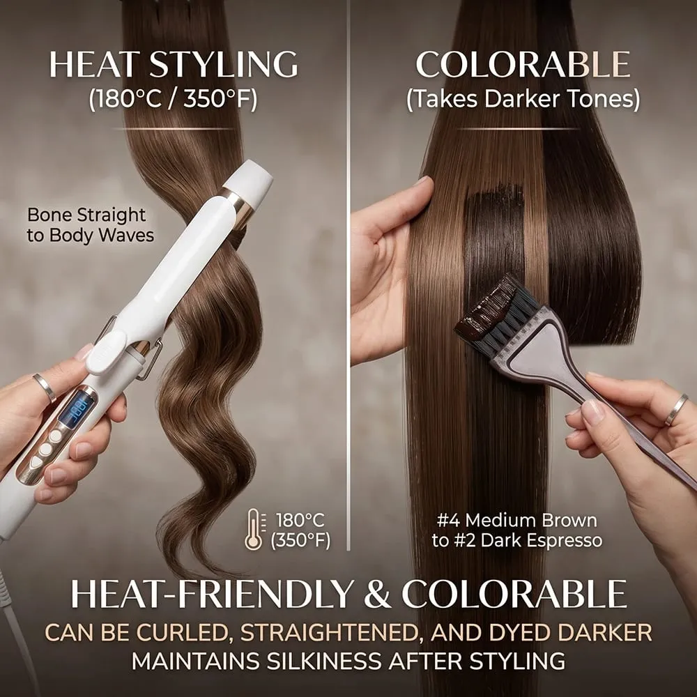 4A Medium Brown Tape In Hair Extensions 100% Human Hair Seamless Invisible 21Pcs/Pack 50g Remy Colored Straight Brazilian 22 24 Inch Pure Human Hair For Women