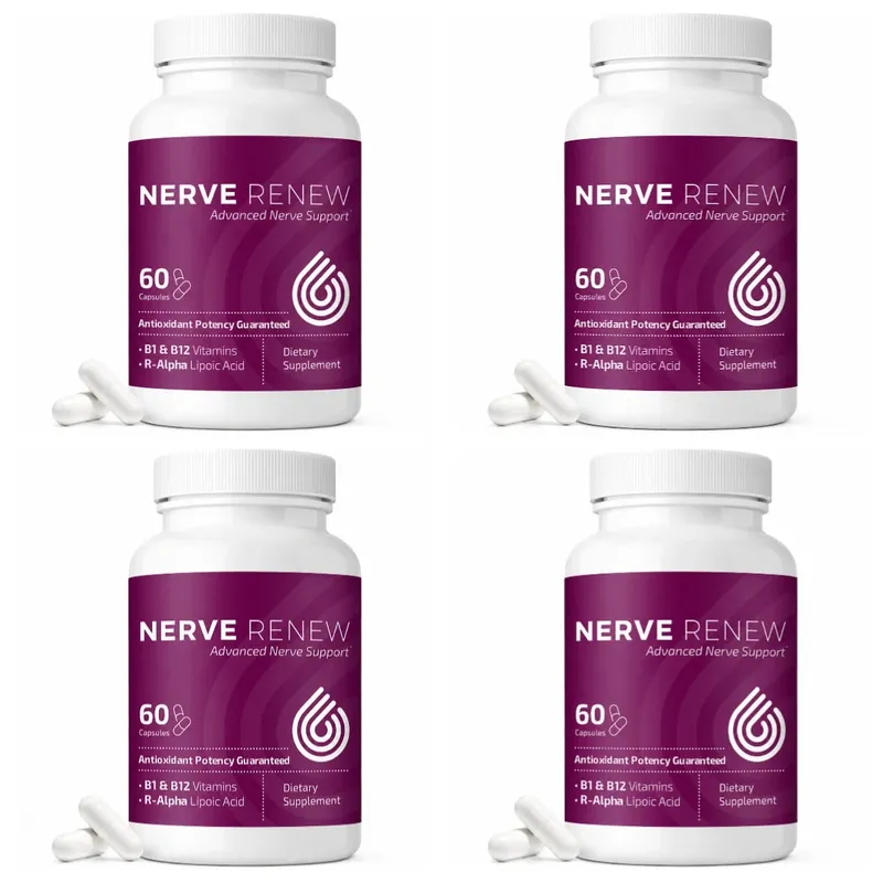 Doplněk pro pokročilou podporu nervů Nerve Renew – přirozená úleva při nervových potížích s kyselinou R-alfa lipoovou a komplexem vitamínu B