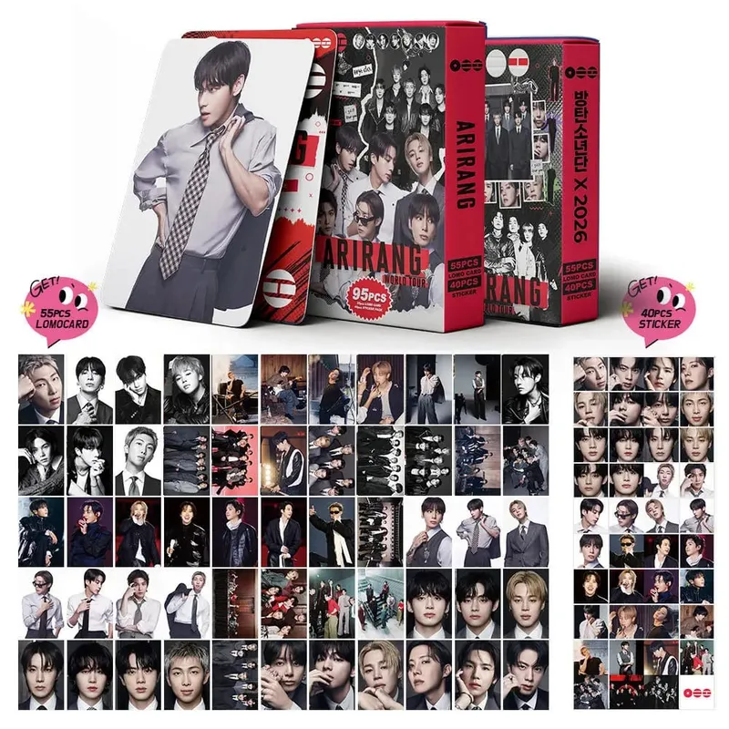 55PCS Single ALbum NORMAL Mini LOMO Card Photocards HD Fans Collection Cards Decorative Present Gifts