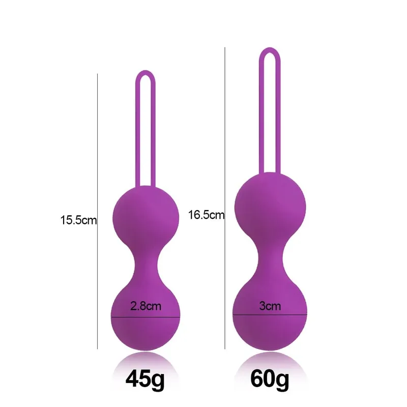 Silicone Smart Geisha Kegel Ball Beads Vaginal Ball Sex Toys for Women Simulator Vagina Chinese Ben Wa Ball Tightening Exerciser