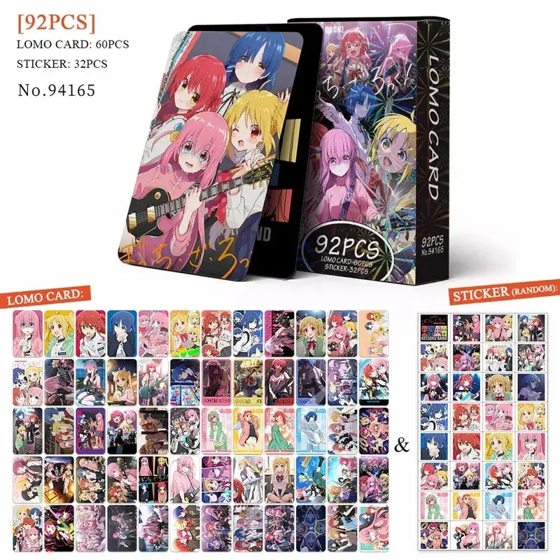Anime Aanval op Titan‌ Lomo Kaart Ansichtkaart Speelgoed Haikyuu Apotheker Dagboeken Honkai Star Rail Collectie Kaarten Met Stickers Gift