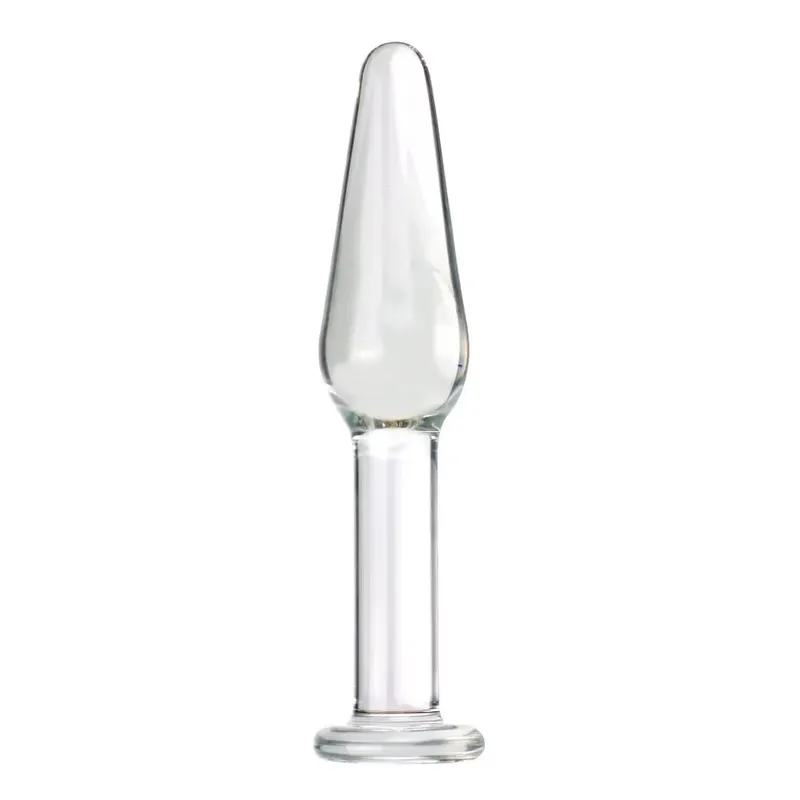 Glass Anal Plug Six styles Pulling Beads Dual Use Small Dildos Butt Plugs Masturbation Posterior Dilation Adult Sex Toys