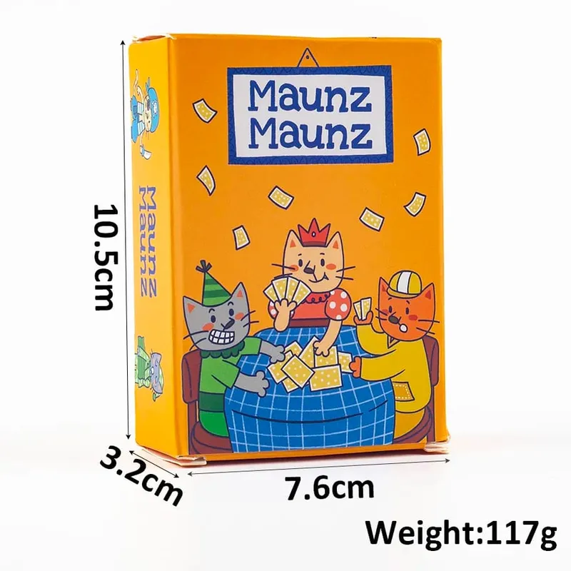 10.5*7.6cm Hot Sale 1Set Hot Crazy Cats Party Cards Game Board Game Mga Regalo sa Intelektwal na Laruan