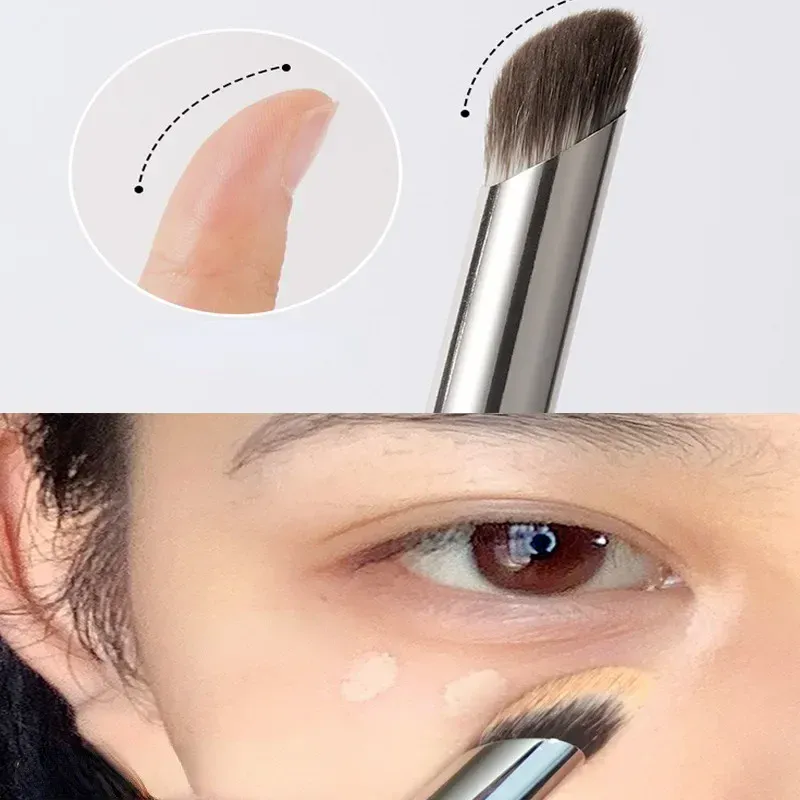 1 Pc Concealer Makeup Brushes Precision Soft Fluffy Smudge Brush Cover Acne Dark Circles Multi-Function Detail Makeup Tools