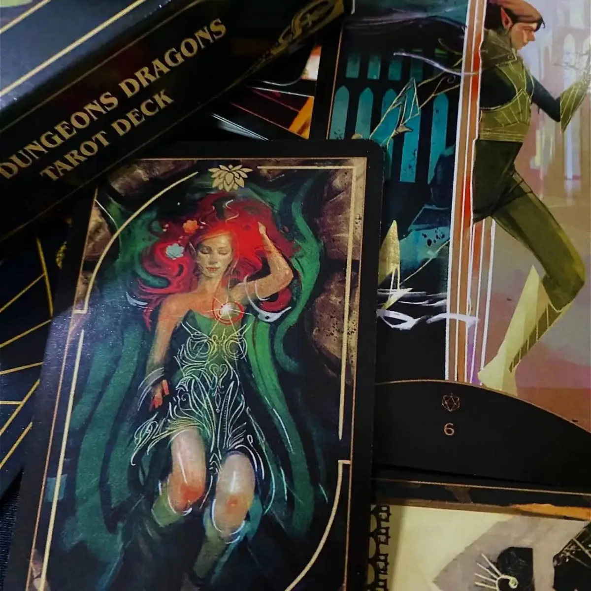 10.3*6cm The Dungeons Dragons Tarot 78 Pcs Cards