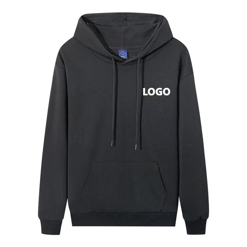 Customized 60% Cotton Hoodie Men Fashion Long Sleeve Sweatshirts Women Personality Printed Streetwear Hoody Pullovers Sudaderas