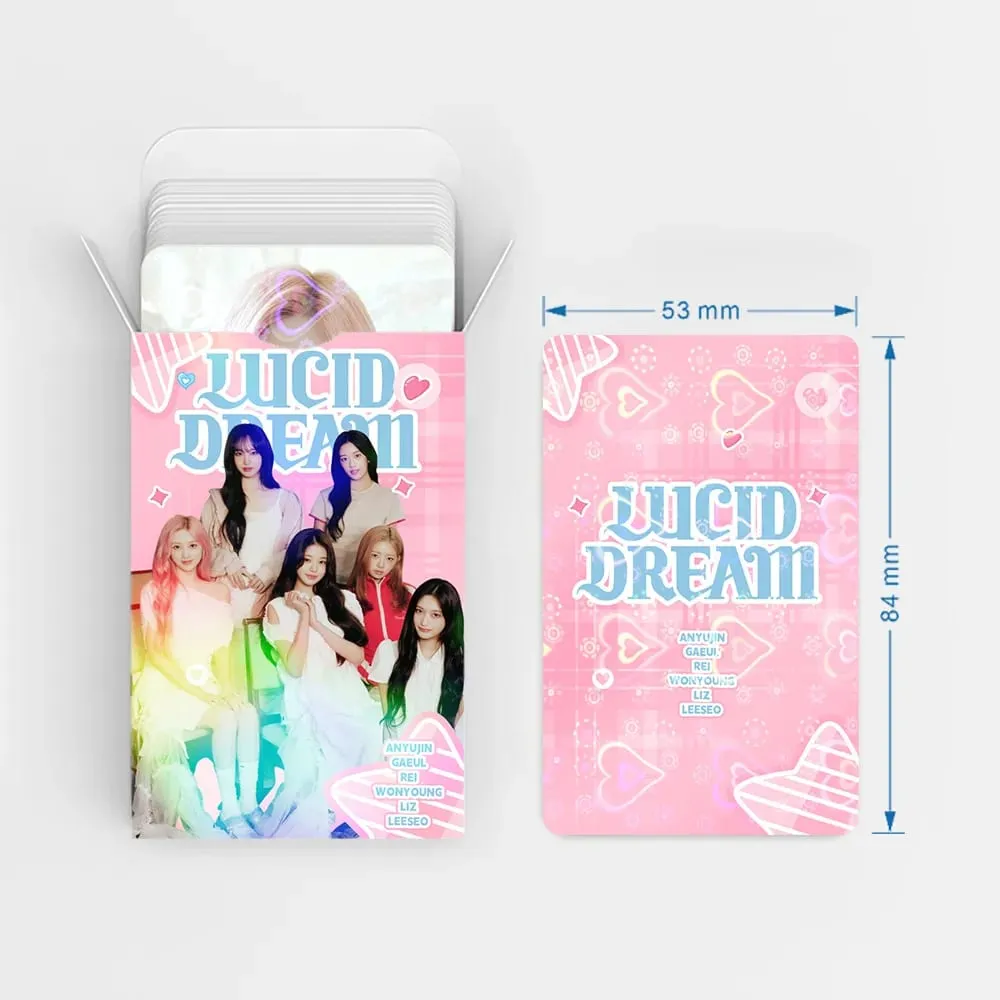 60 stks LUCID DREAM Fotokaart Fotokaarten Kpop Merch Lomo Kaarten Set Fans Collectie Kaarten Cadeau
