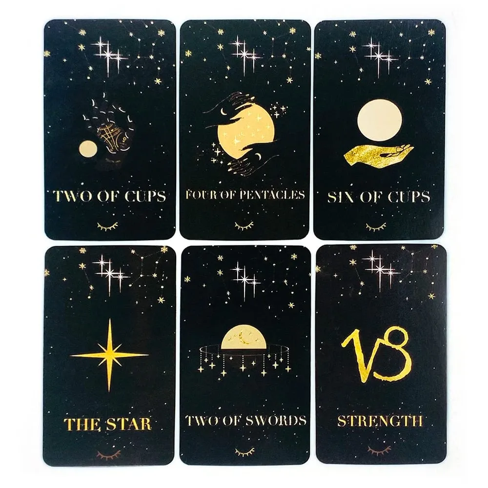 Luna Soleil Tarot Deck Starry Dreams Celestial Astrology Witchy Cards Great For Divination Meditation & Party Games
