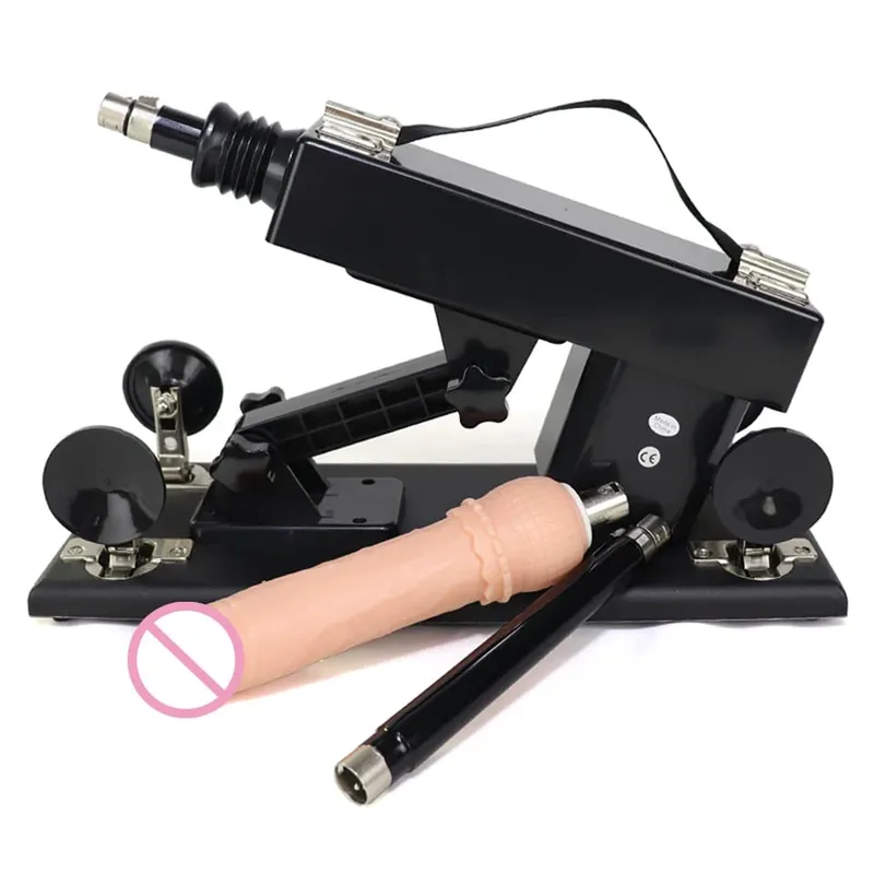 Automatic Masturbation Machine for Women 3XLR Powerful Sex Toy with Big Dildo Adult Pumping Gun for Sexual Pleasure