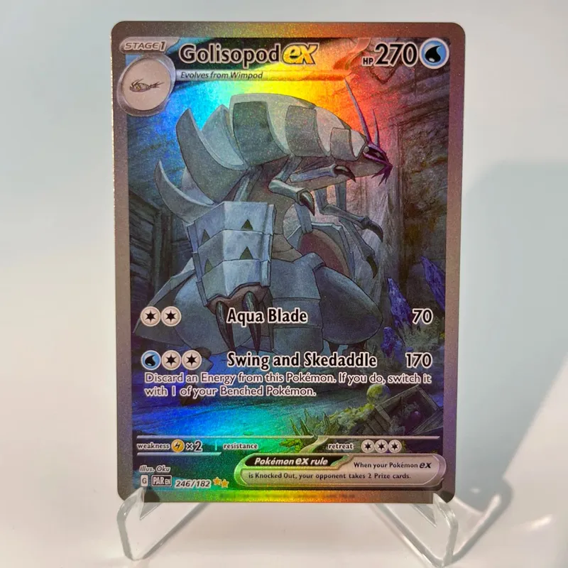 Paradox Rift PKM Cards PTCG3-C Tapu Koko Minun Rainbow Gengar ex Holographic Ex GX Rare Collection Battle Toys Gifts for Hobbies