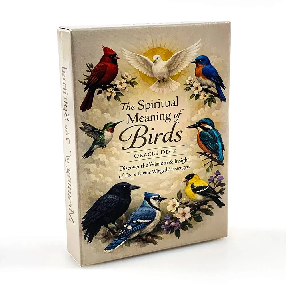The Spiritual Meaning of Birds Oracle Cards Animal Spirit Guide Divination Deck Bird Messenger Spiritual Guidance Meditation
