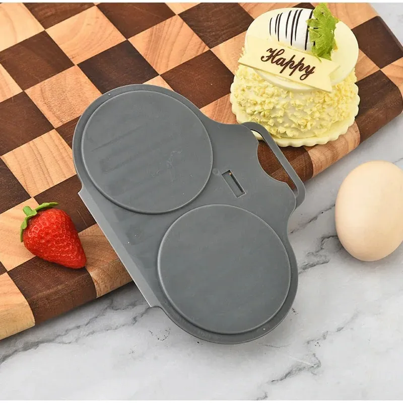 Plastic Microwave Oven Egg Cooking Mold Kitchen Cooking Mold Egg Poacher Kitchen Gadgets Fried Egg Tool Cute Diy Toast Bread — image 6