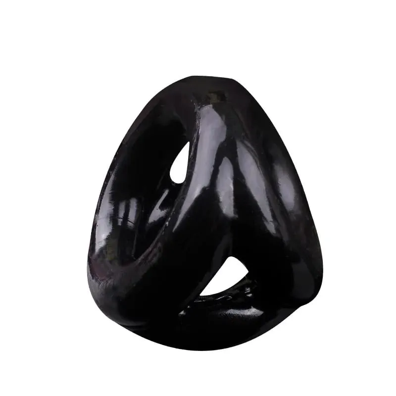 Male Penis Sleeve Dual Cock Rings Delay Ejaculation Nozzle Penis Rings Enlargement Reusable Cockring Sex Toys for Men Adults
