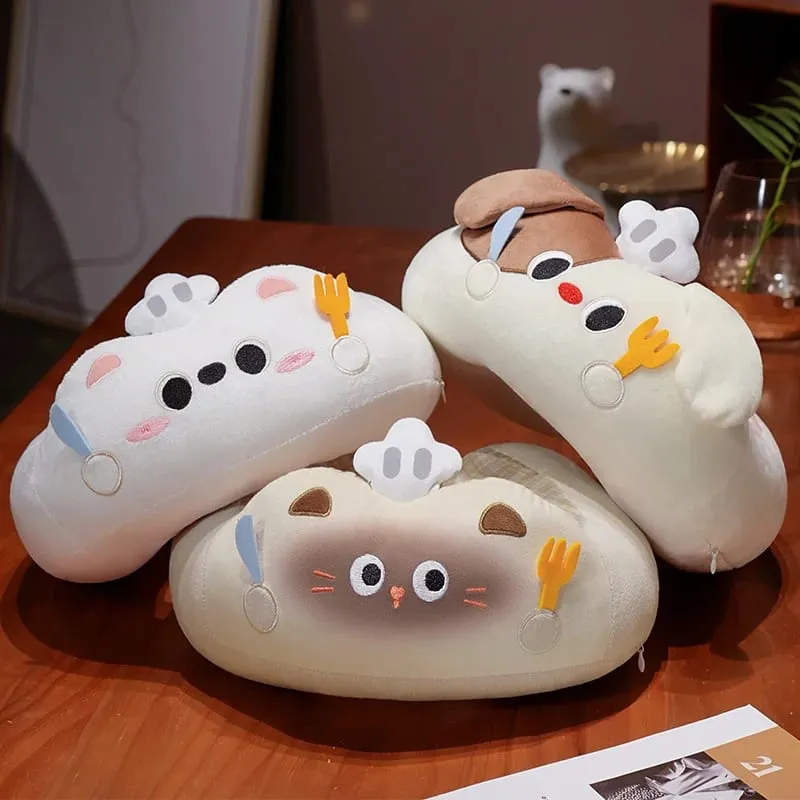Hump Pillow Adult Children Travel Pillow Soft Short Plush Cartoon Portable Outdoor Nap Flight Neck Pillow Nursing Cushion