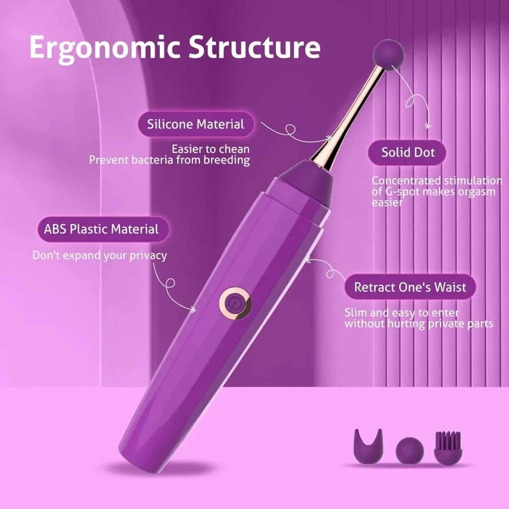 Clitoral Vibrator for Women G-Spot Dildo Nipple Stimulator Anal Vibration High Frequency Personal Massager Wand Bullet Sex Toys