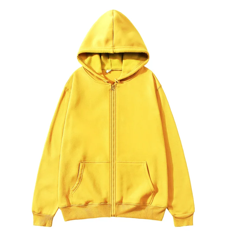 Women Fleece Zip Up Hoodies Running Sports Sweatshirts Fashion Female Classic Casual Zipper Jackets Y2k Hip Hop Streetwear