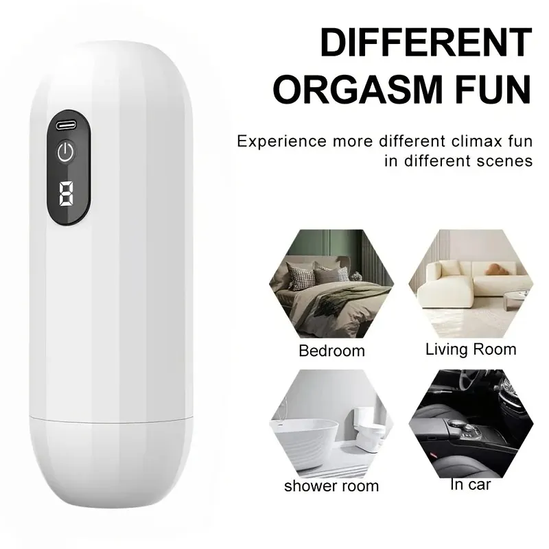 Male Masturbator Cup Blowjob Sex Machines Pocket Pussy Erotic Adult Sex Toys For Men Glans Trainer Sexy Accessories for Men