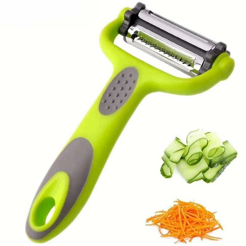 3-in-1 Multifunctional Fruit & Vegetable Peeler Paring Knife Grater & Shredder - The Ultimate Kitchen Tool Kitchen Accessories