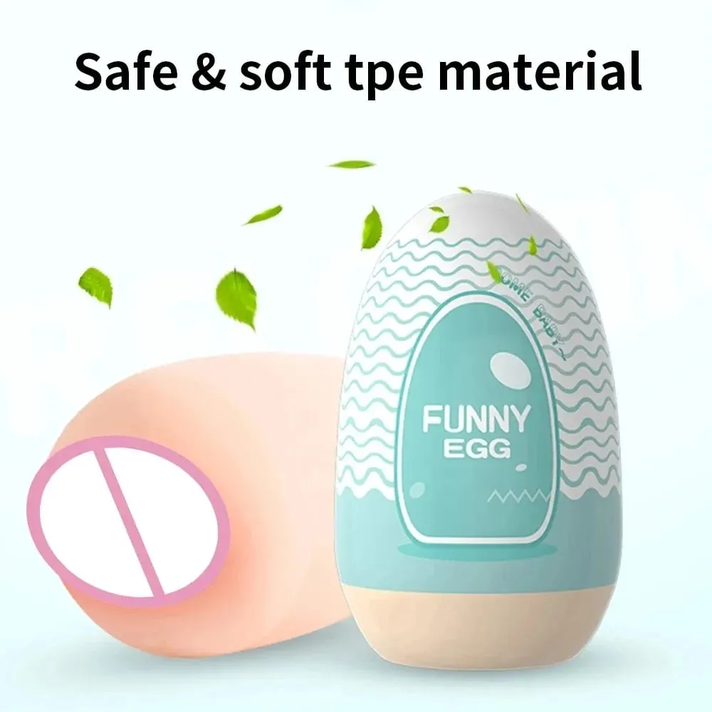 Laile Mini Masturbator Egg Portable Pocket Pussy for Men Disposable Male Sex Toy Cup