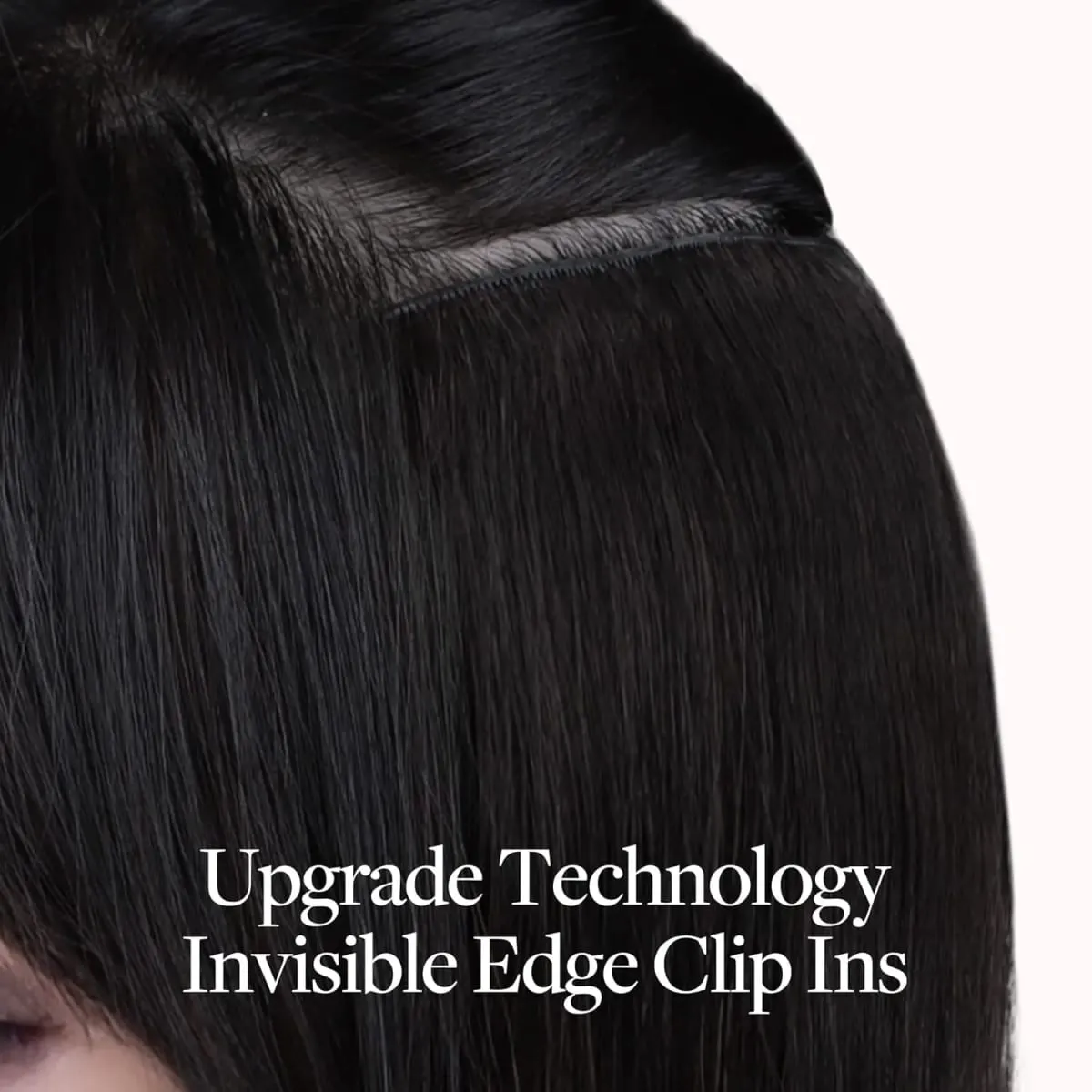 Straight Clip in Hair Extensions 7 Pcs Synthetic Hairpiece for Women Straight Soft Thick Hair Extensions Suitable for Daily Wear