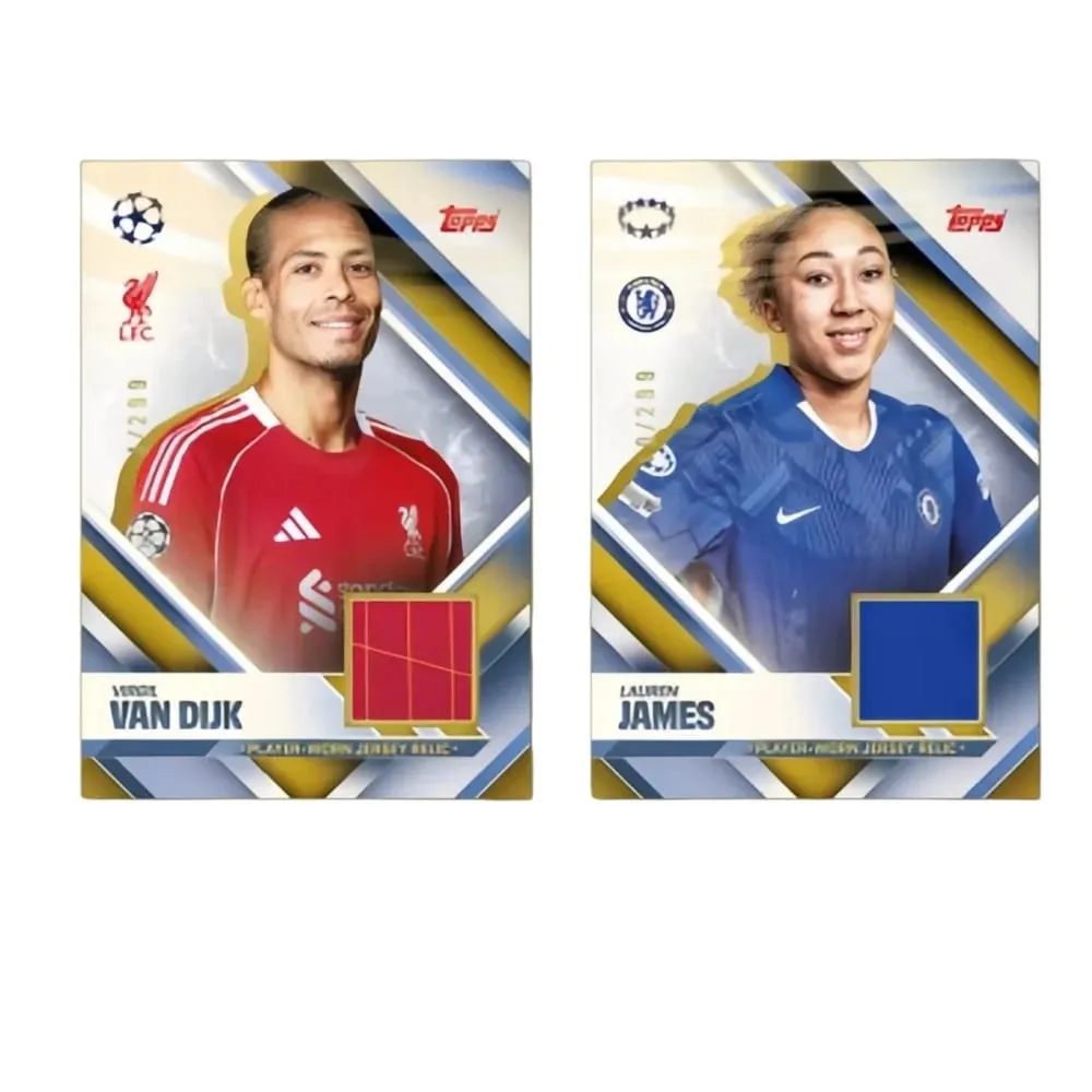2026 NEW Season Topps UCC Match Attax Eco Pack Limited Edition Sports Trading Cards Football Player Cards Fan Collection Gift