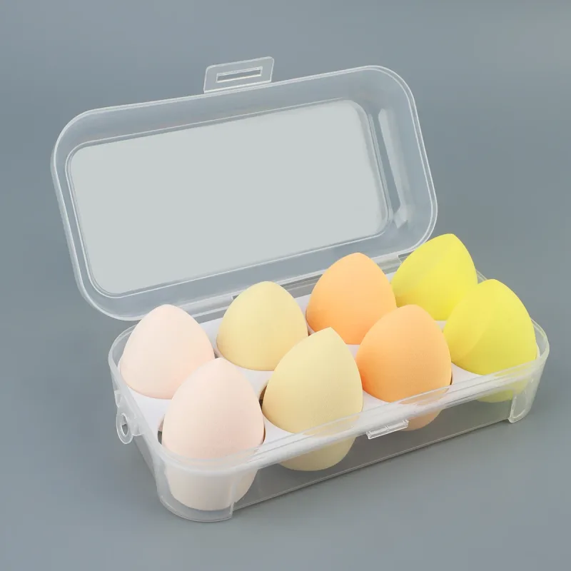 4/8pcs Cosmetic Puff Makeup Sponge Blender Beauty Egg Soft Foundation Sponges Powder Puff Women Make Up Accessories Beauty Tools