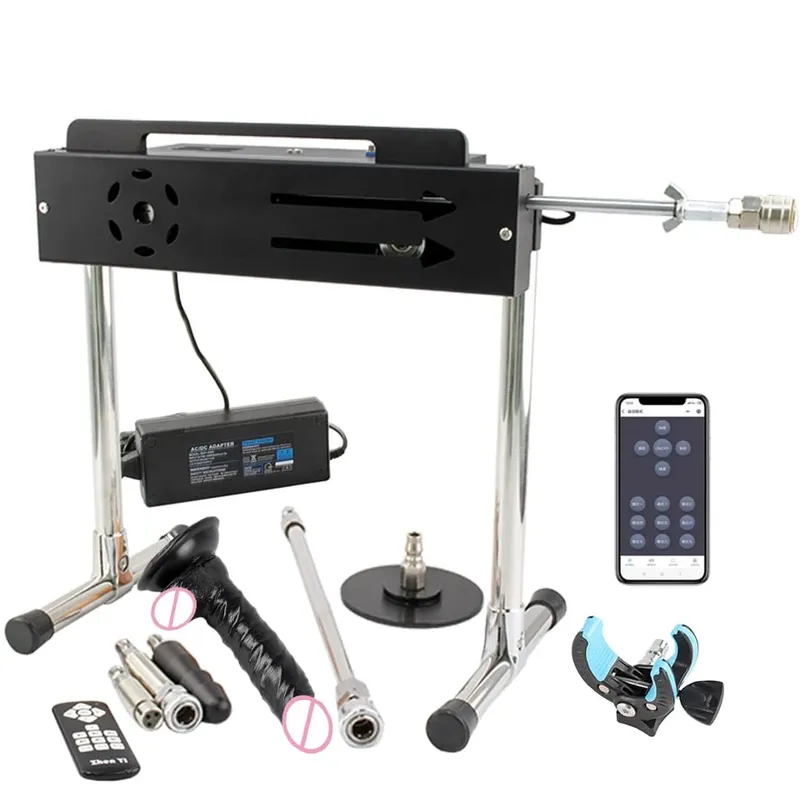 200W Super Powerful Sex Machine for Adult Masturbation Intelligent App Control Premium Love Machine with Dildo Adult Sex Toys