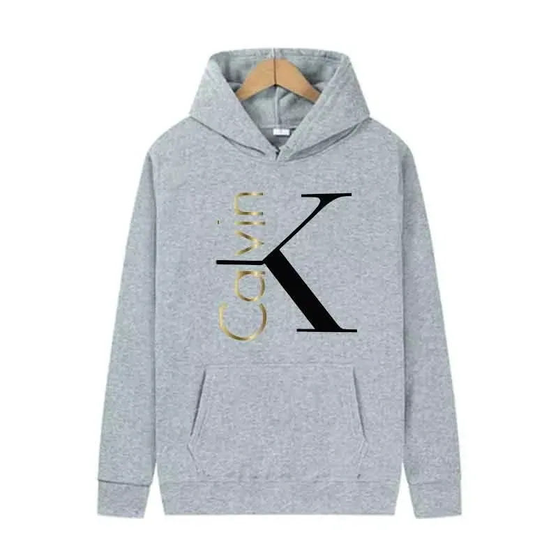Letter Pattern Unisex Hooded Sweatshirts Daily Casual Hoody Top Spring Autumn Long sleeves Adult Hoodies Fashion