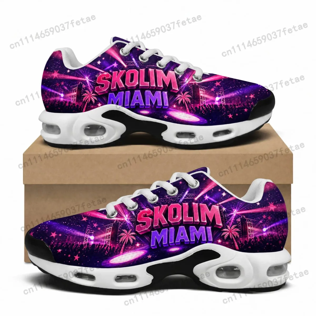 S-Skolim Air Cushion Sneakers Hip hop singer Teenager Lightweight Mens Womens Sports shoes Custom Leisure Mesh Sneaker