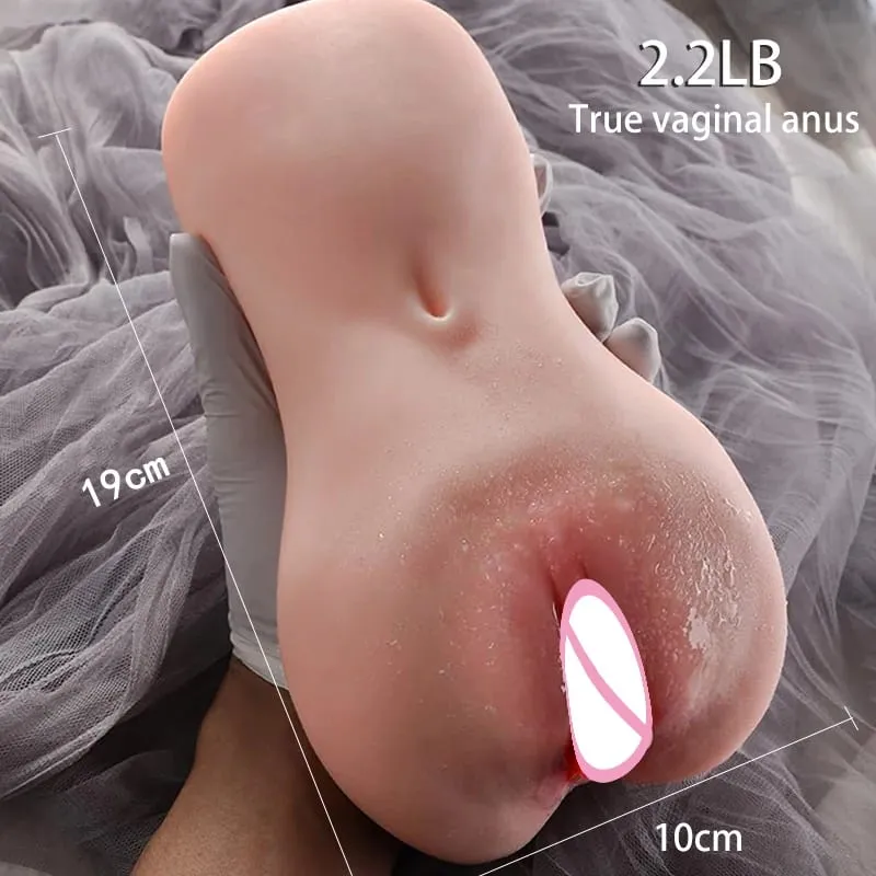 ไขมันที่สมจริงVaginasพ็อกเก็ตหี 3DชายMasturbatorsคัพเพศของเล่นสำหรับผู้ชายช่องคลอดประดิษฐ์ซิลิโคนAnus 18 อุปกรณ์สำหรับผู้ใหญ่