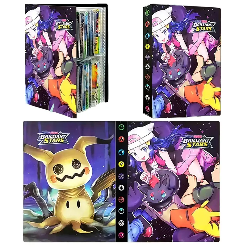 240/540PCS Pok é mon Cards Album Book Pokemon Game Charizard Card Album VMAX GX EX Holder Collection Binder Folder Kids Toy Gift