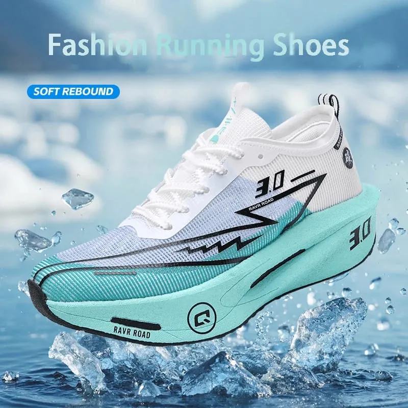 Men Sneakers Mesh Comfort Tennis Shoes 2026 Men's Running Carbon Board 3.0 Cushion Sports Training Jogging Speciality Jog Shoes
