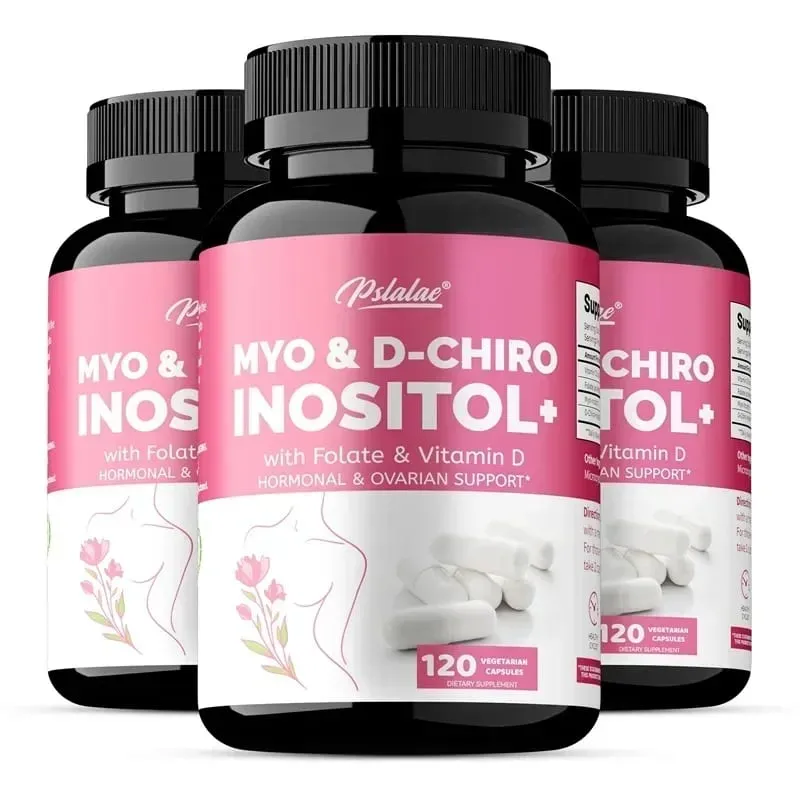 MYO & D-CHIRO INOSITOL - Rig på vitaminer understøtter kvinders sundhed og ovariefunktion forbedrer immunitetshormonbalancen