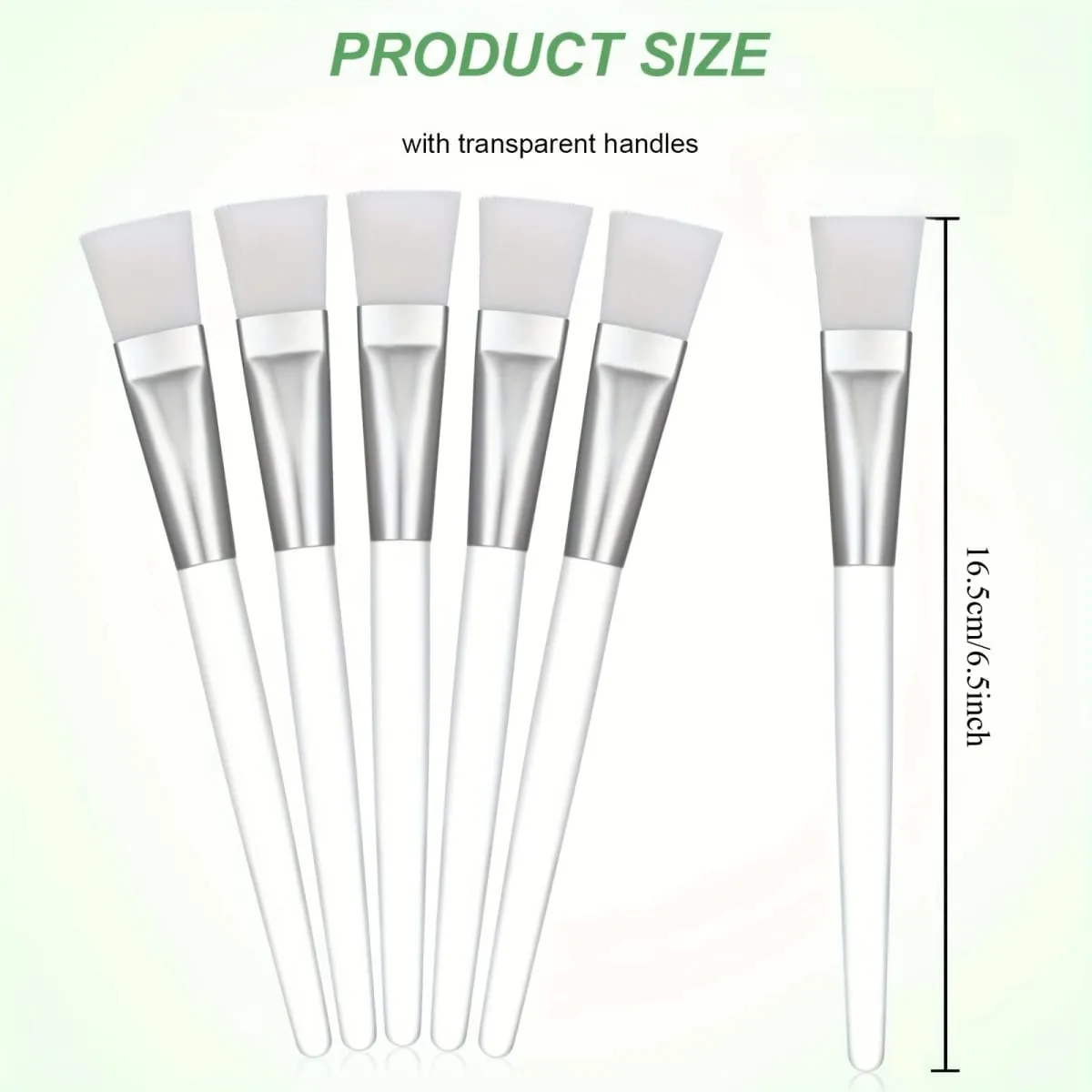 50pcs/10pcs Facial Mask Brushes - Professional Makeup & Skincare Applicators for Face Masks Body Butter Creams Salon Spa