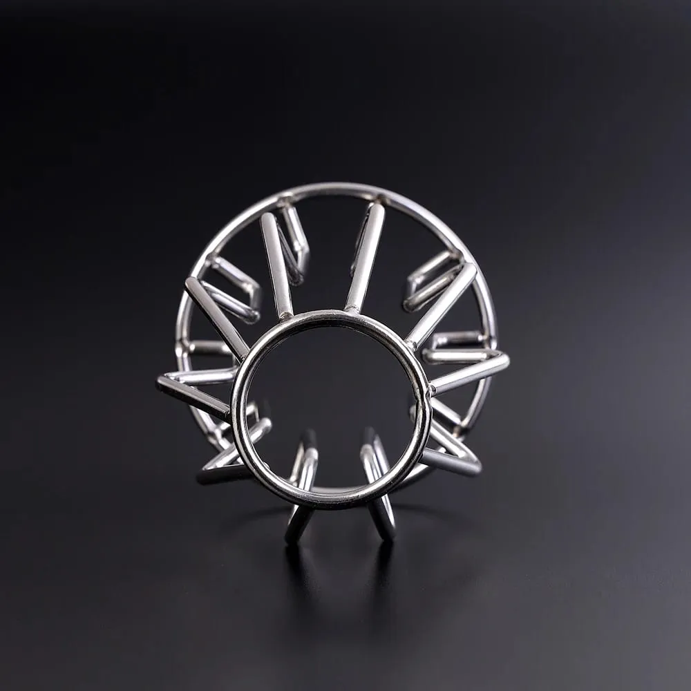 Metal hollowed-out anal plugs anal dilatation exercises anal masturbation peeping couples flirting adult sex toys