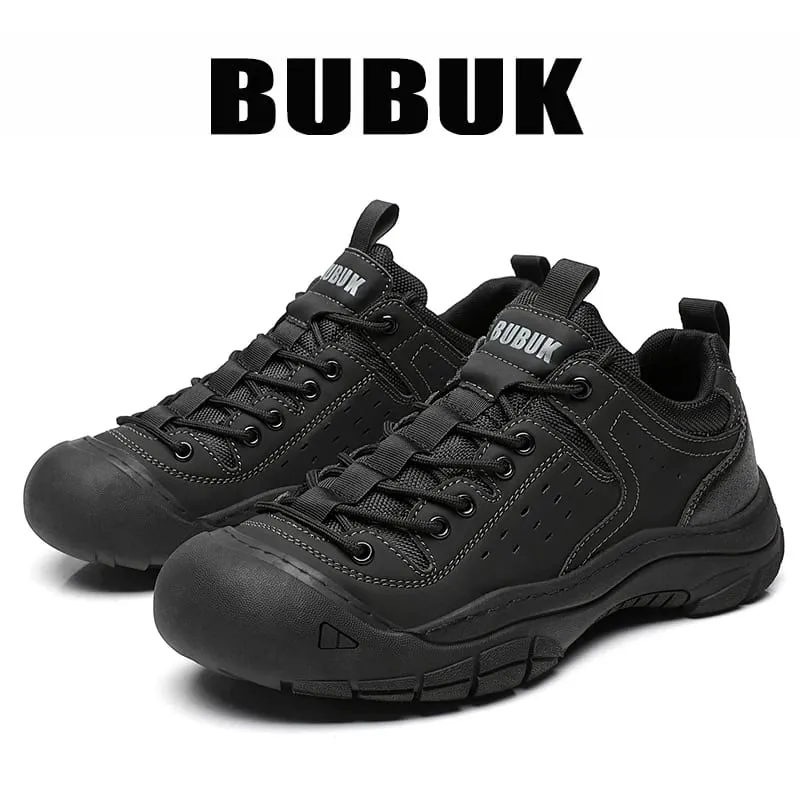 Men's Casual Large-Size Shoes Comfortable Sneakers for All Seasons Lace-Up Men's Shoes Non-Slip and Wear-Resistant Hiking Boots Trekking Boots Breathable Uppers Suitable for Daily Wear Outdoor Travel Mountaineering Hiking Wear-Resistant and