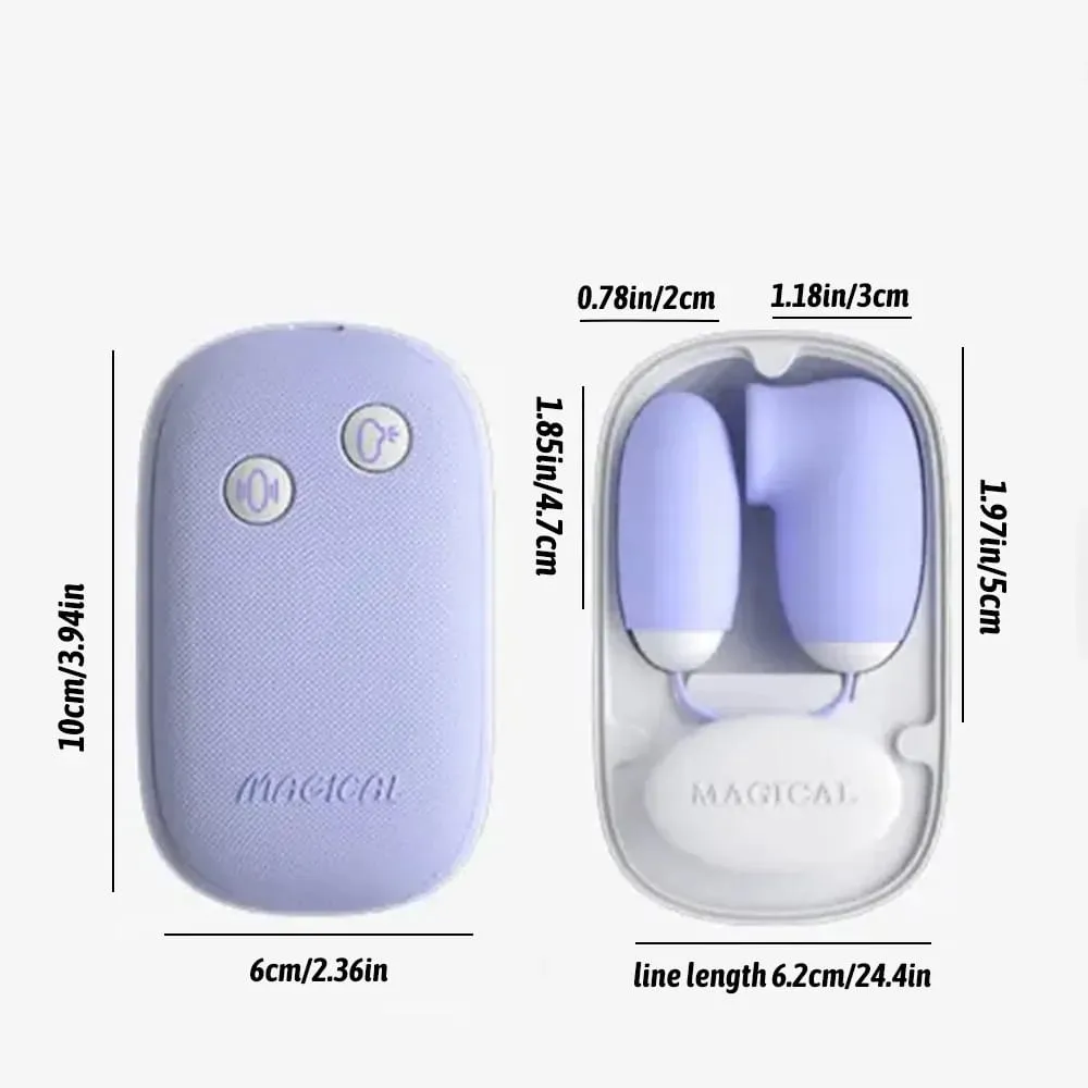 Adult Toy for Women Vibrating Egg Clitoris Sucker Vagina Massager Double Stimulation with 12 Vibration 12 Sucking Sex Toy