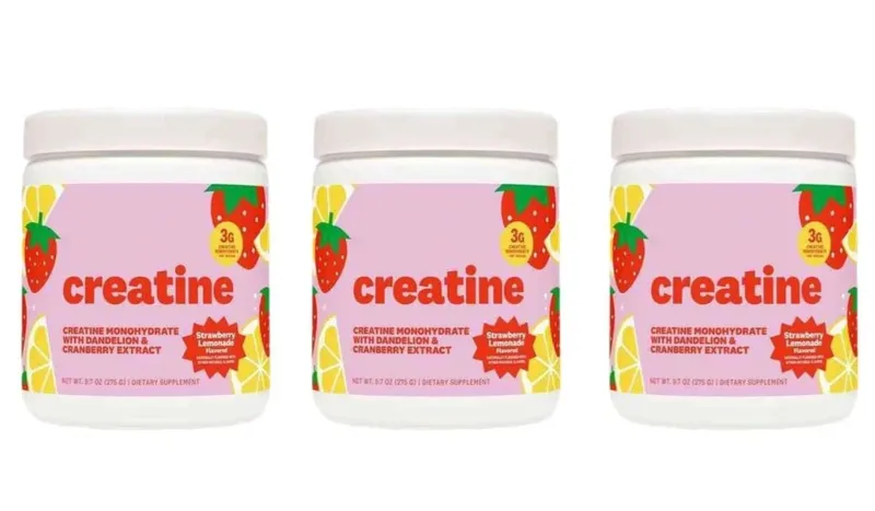 Women Creatine Powder 275g with 3000mg Creatine Monohydrate & Dandelion Cranberry Extract Support Energy Recovery After Exercise