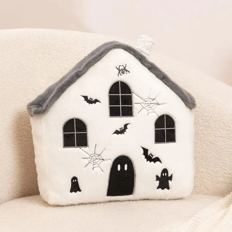 New Creative Halloween Ghost Plushie Soft Toy Pumpkin House Plush Pillow Funny Spooky Decor Cushion for Party Home