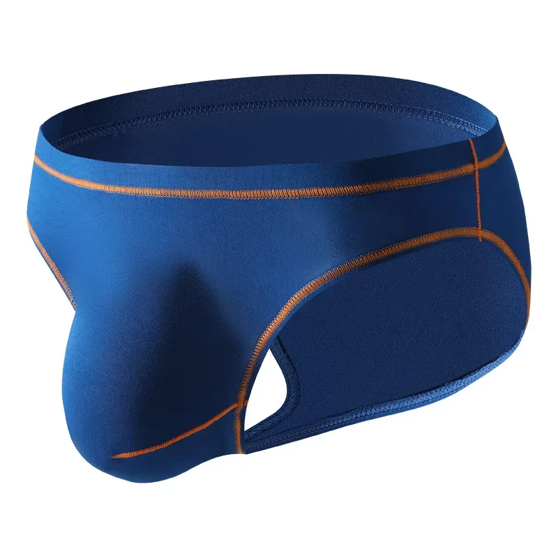 Cuecas masculinas Cuecas Homme Slip Fibra de bambu Panites Ropa Respirável Cintura Baixa JJ U Bolsa Convexa Cueca Masculina M-XXL
