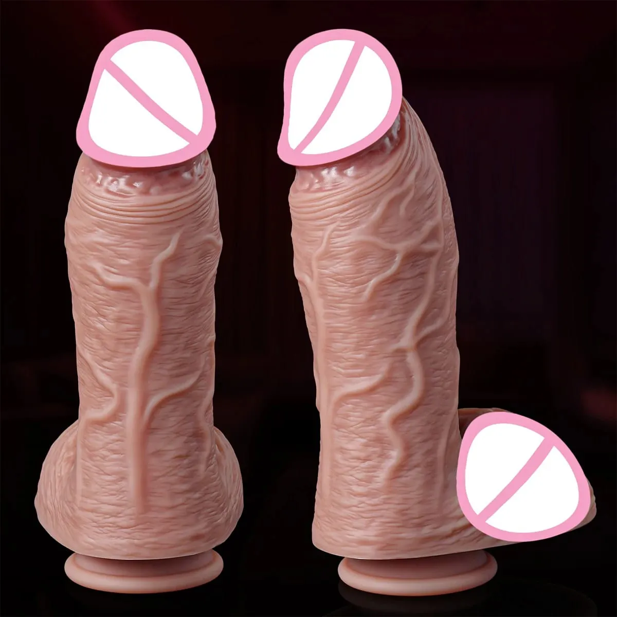 Super Makapal Makatotohanang Balat Dildos para sa Anal Napakalaking Sex Toys Silicone Woman Vagina Adult Masturbator Cock Bakla Malaking Dick Butt plug 18+