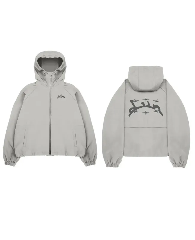 Black Gothic Zip Up Hoodies Retro Hip Hop Graphic Patchwork Hoodie Y2k Men Women Punk Patch Harajuku Jacket Clothing