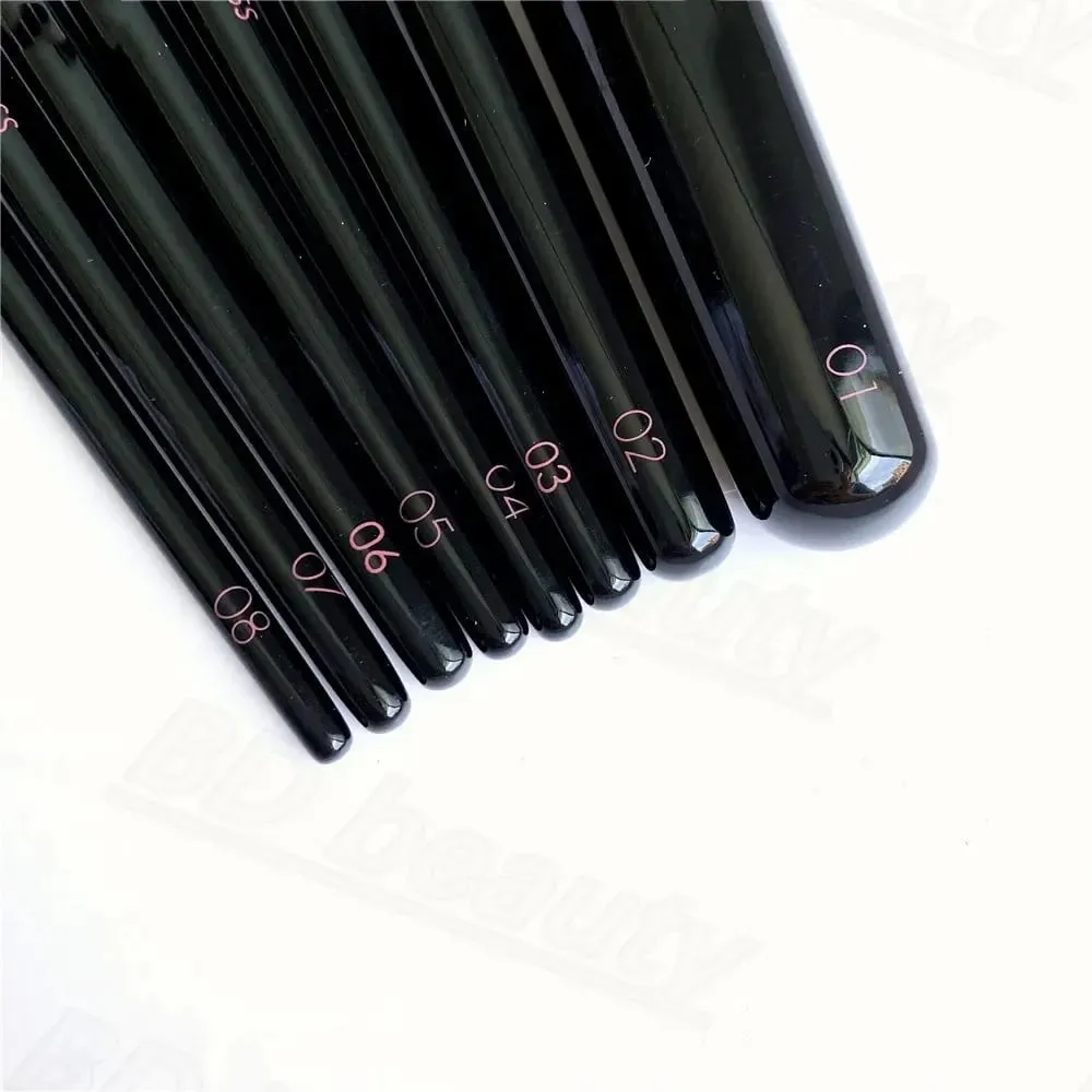 WG Luxury Squirrel Hair Foundation Powder Eye Shadow Crease Blending Makeup Brushes Precision Detail Soft Cosmetic Brush Tools